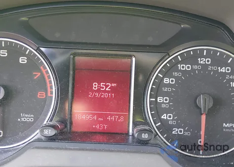 2010 Audi Q5 3.2 Premium from USA, damaged, VIN WA1CKBFPXAA067394